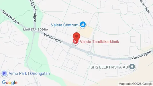 Lägenheter att hyra i Sigtuna - kort over placeringen