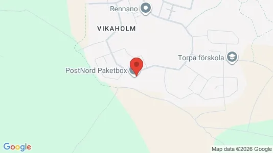 Lägenheter till salu i Växjö - kort over placeringen