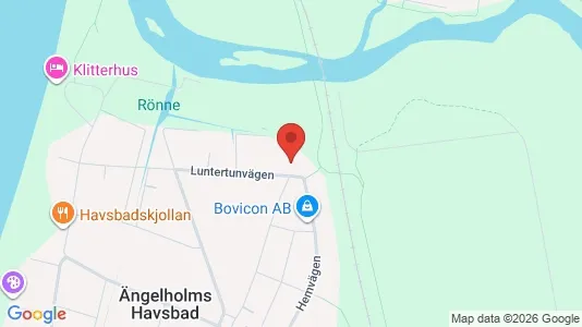 Lägenheter till salu i Ängelholm - kort over placeringen