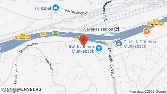 Lägenheter till salu i Örgryte-Härlanda - kort over placeringen