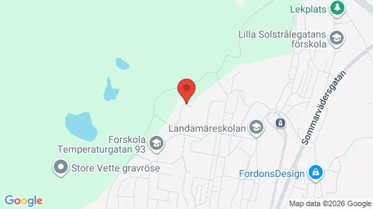 Lägenheter till salu i Västra hisingen - kort over placeringen