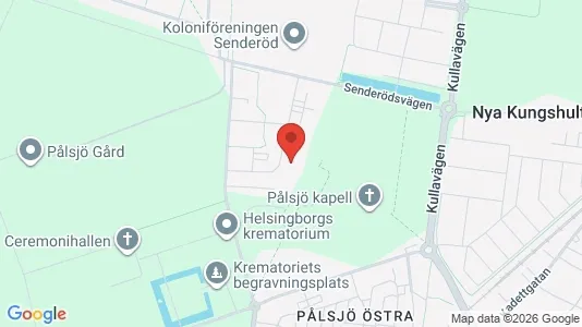 Lägenheter till salu i Helsingborg - kort over placeringen