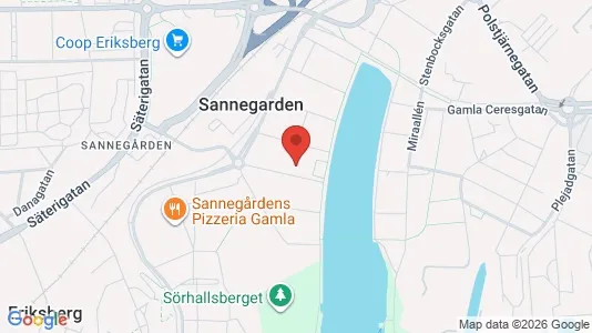 Lägenheter till salu i Lundby - kort over placeringen