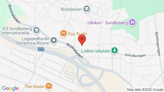 Lägenheter att hyra i Sundbyberg - kort over placeringen