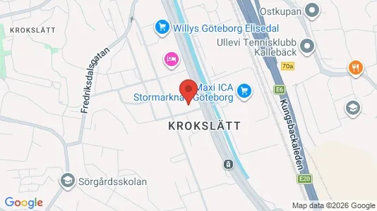 Lägenheter till salu i Örgryte-Härlanda - kort over placeringen