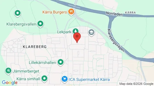 Lägenheter till salu i Göteborg Centrum - kort over placeringen