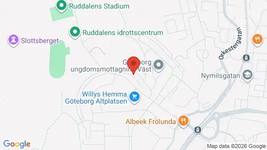 Lägenheter till salu i Askim-Frölunda-Högsbo - kort over placeringen