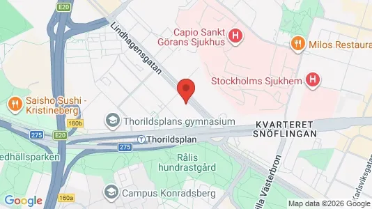 Lägenheter till salu i Kungsholmen - kort over placeringen