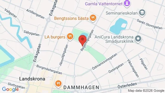 Lägenheter att hyra i Landskrona - Bild från Google Street View