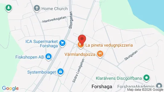 Lägenheter att hyra i Forshaga - kort over placeringen