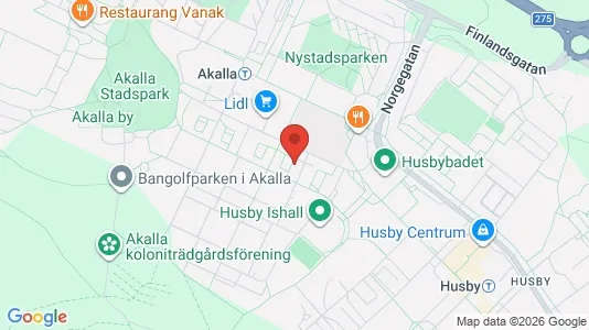 Bostadsrätter till salu i Västerort - kort over placeringen