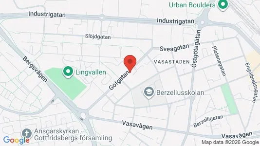 Lägenheter till salu i Linköping - kort over placeringen
