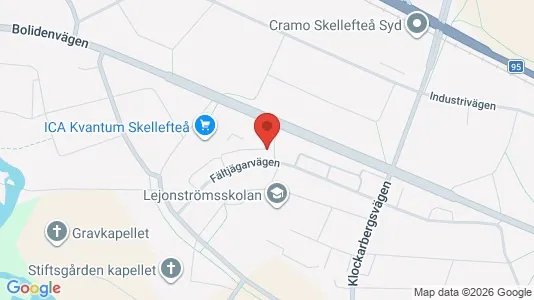 Lägenheter till salu i Skellefteå - Bild från Google Street View