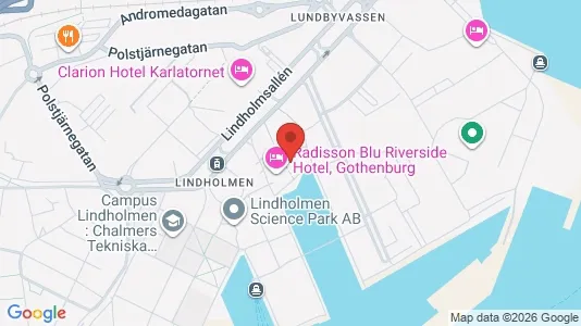 Lägenheter till salu i Lundby - kort over placeringen