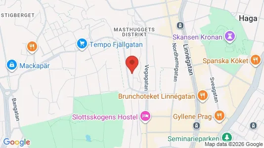 Lägenheter till salu i Göteborg Centrum - kort over placeringen