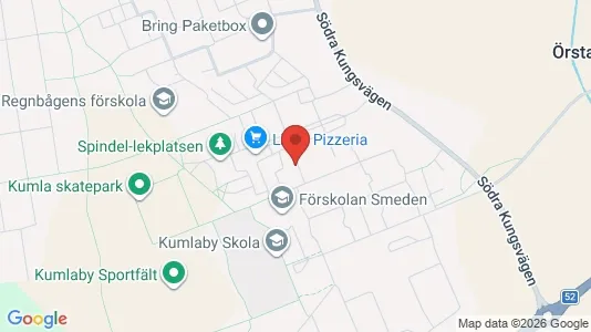 Lägenheter att hyra i Kumla - kort over placeringen