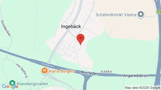 Lägenheter till salu i Göteborg Centrum - kort over placeringen