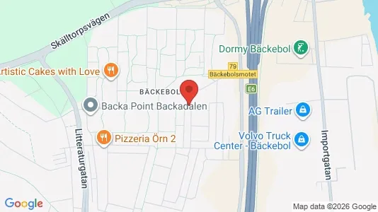 Lägenheter till salu i Göteborg Centrum - kort over placeringen