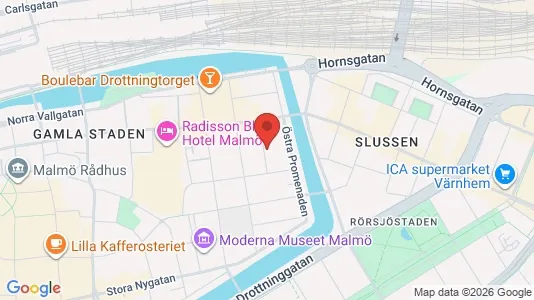 Lägenheter till salu i Malmö Centrum - Bild från Google Street View
