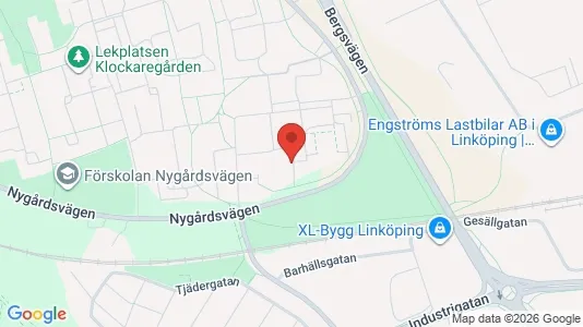 Lägenheter att hyra i Linköping - kort over placeringen