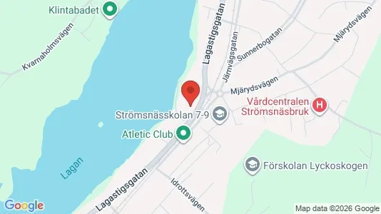 Lägenheter att hyra i Markaryd - kort over placeringen