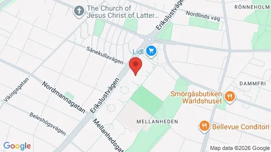 Lägenheter till salu i Malmö Centrum - kort over placeringen