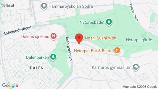 Lägenheter till salu i Söderort - kort over placeringen