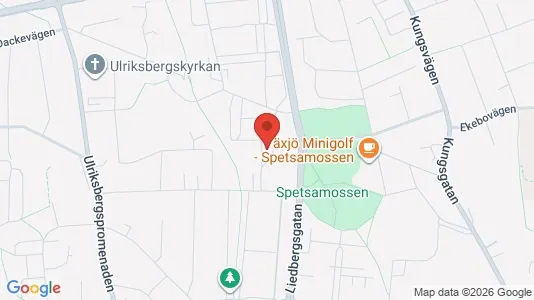 Lägenheter till salu i Växjö - kort over placeringen