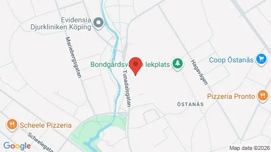Lägenheter att hyra i Köping - kort over placeringen