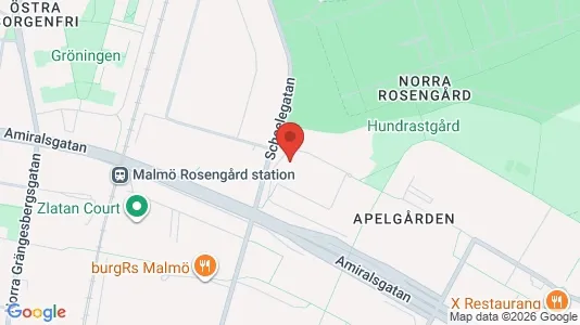 Lägenheter till salu i Malmö Centrum - kort over placeringen