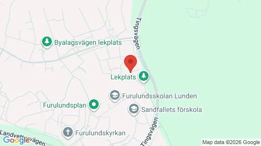 Lägenheter till salu i Partille - kort over placeringen