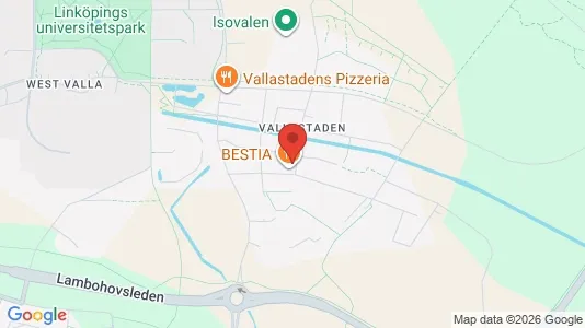 Bostadsrätter till salu i Linköping - kort over placeringen