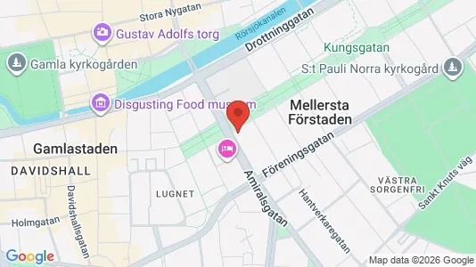 Lägenheter till salu i Malmö Centrum - kort over placeringen