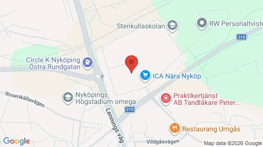 Bostadsrätter till salu i Nyköping - Bild från Google Street View