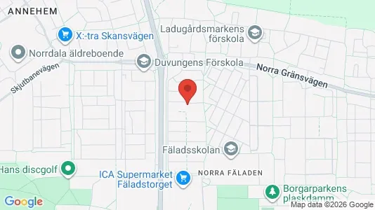 Lägenheter till salu i Lund - kort over placeringen