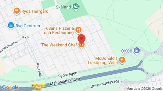 Lägenheter att hyra i Linköping - kort over placeringen