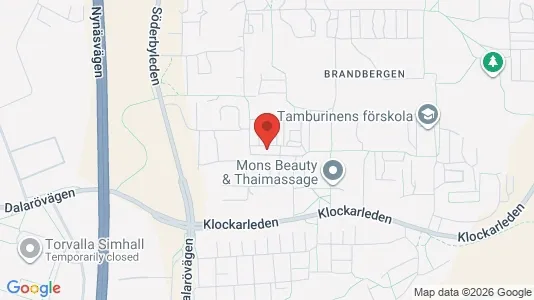 Lägenheter till salu i Haninge - kort over placeringen