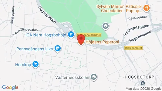Lägenheter till salu i Askim-Frölunda-Högsbo - kort over placeringen