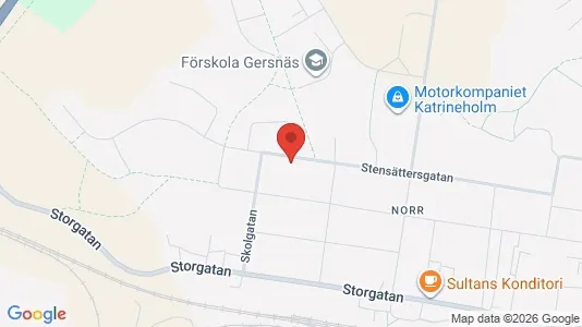 Lägenheter att hyra i Katrineholm - Bild från Google Street View
