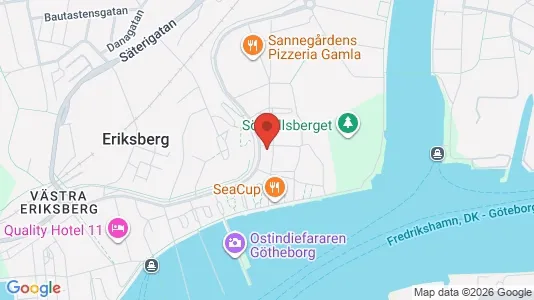 Lägenheter till salu i Lundby - kort over placeringen