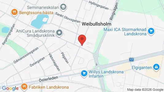 Lägenheter att hyra i Landskrona - Bild från Google Street View