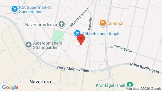 Lägenheter att hyra i Katrineholm - kort over placeringen