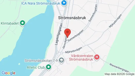 Lägenheter att hyra i Markaryd - kort over placeringen