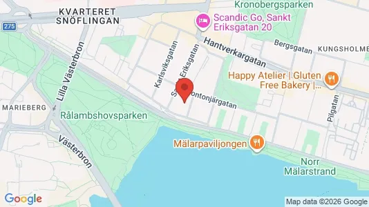Lägenheter till salu i Kungsholmen - kort over placeringen