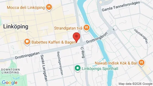 Lägenheter till salu i Linköping - kort over placeringen