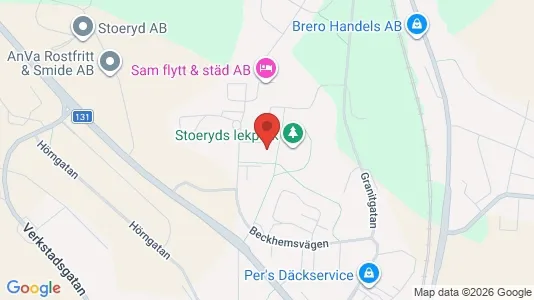 Lägenheter att hyra i Tranås - kort over placeringen