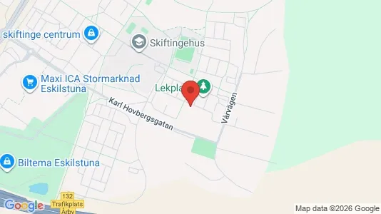 Lägenheter att hyra i Eskilstuna - kort over placeringen