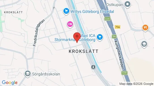Lägenheter till salu i Örgryte-Härlanda - kort over placeringen