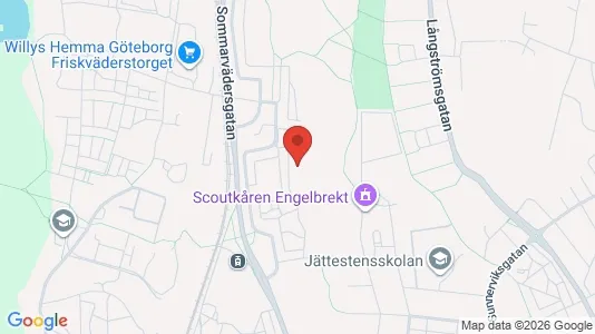 Lägenheter till salu i Västra hisingen - kort over placeringen
