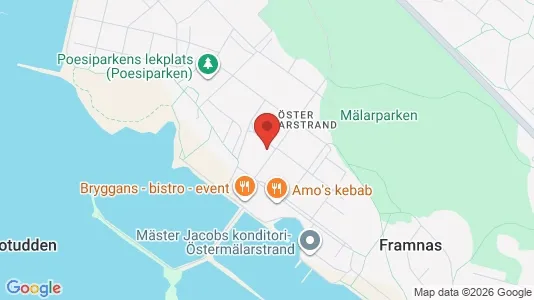 Lägenheter till salu i Västerås - kort over placeringen
